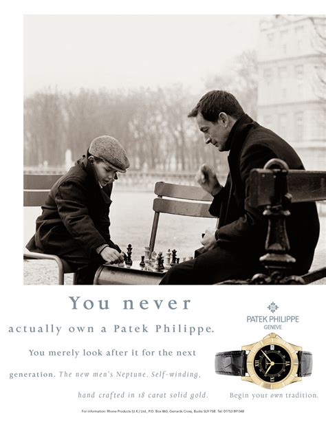 patek philippe magazine ad